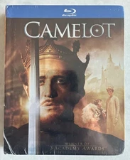 Camelot (Blu-ray Disc, 1967, 45th Anniversary DigiBook) Richard Harris, New OOP