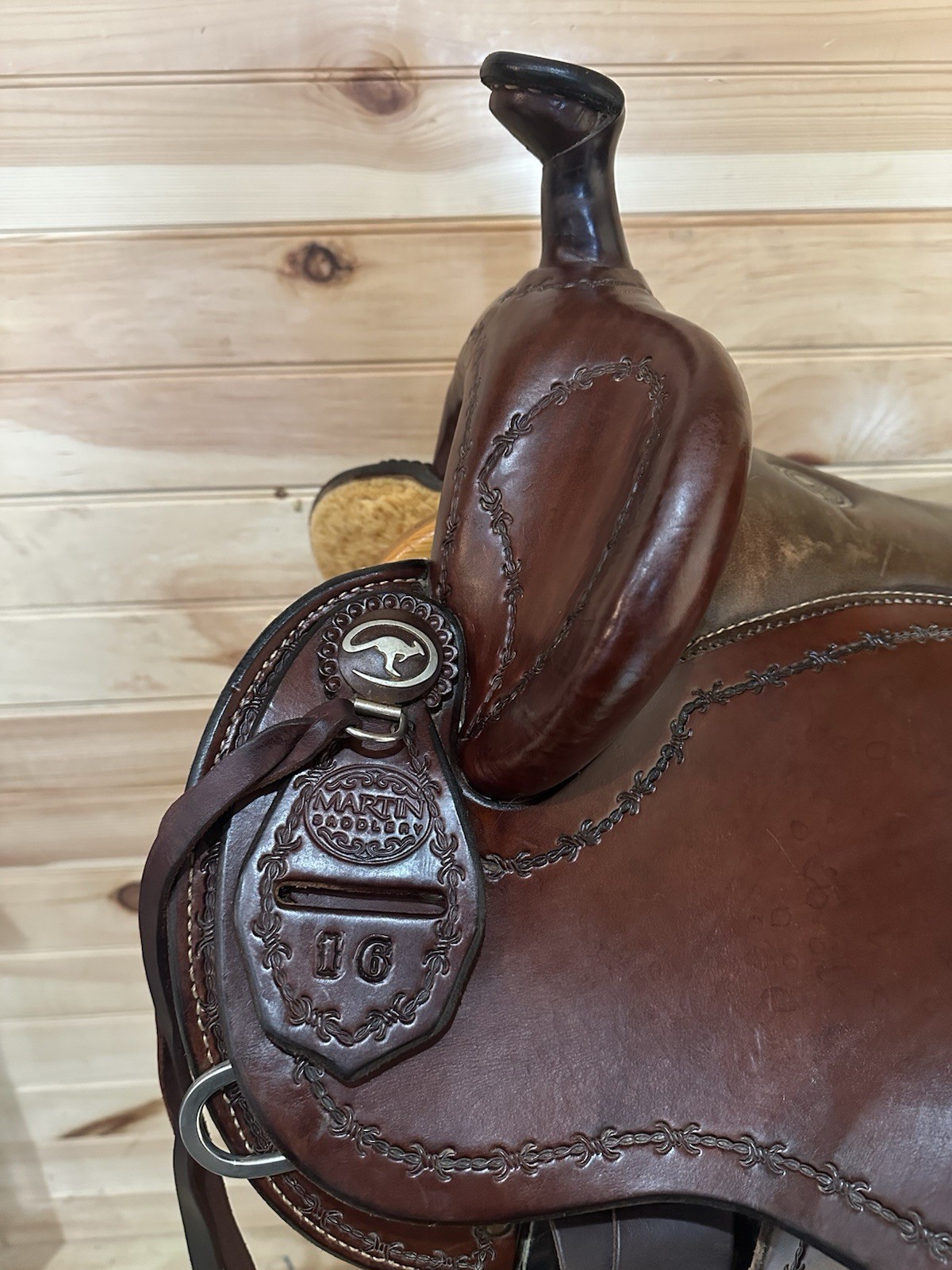 16” Clinton Anderson Downunder Horsemanship Aussie Saddle by Martin Saddlery