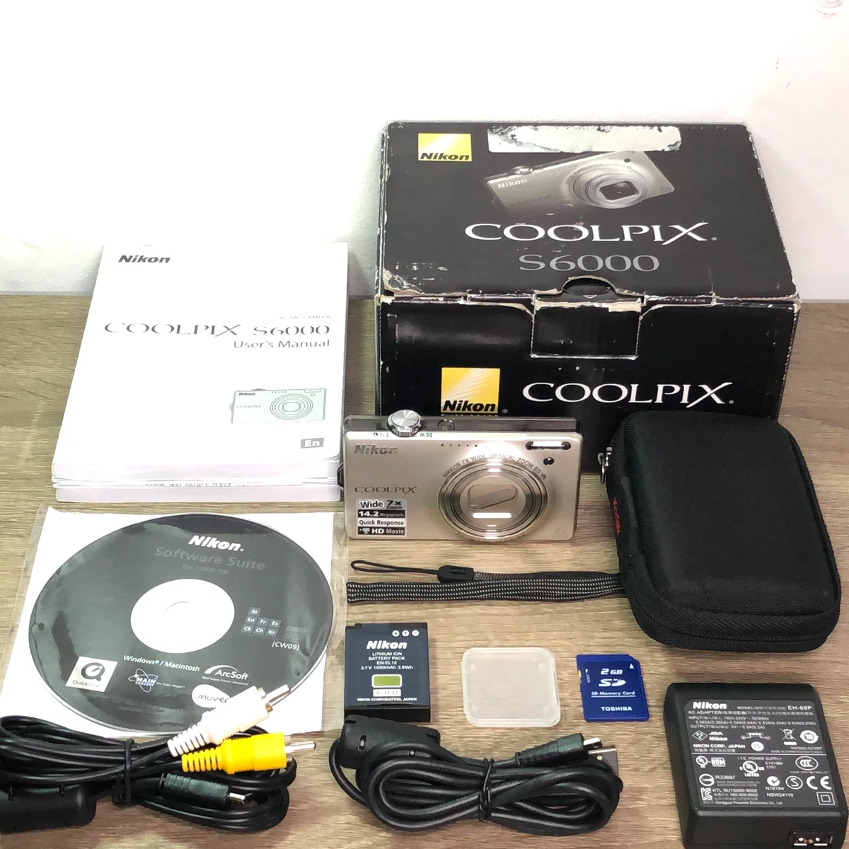 Nikon COOLPIX Nikon Coolpix S6000 Digital Cameras for sale | eBay