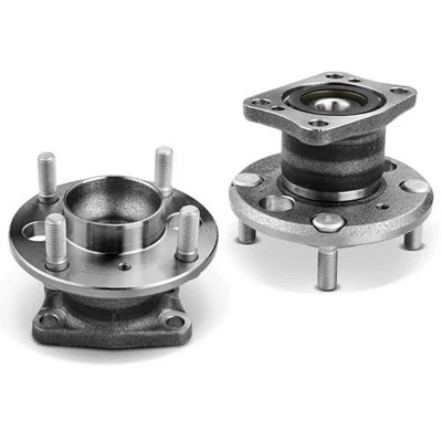  2 x Rear Wheel Bearing and Hub Assembly with 4-Lug Compatible with Ford 