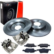 MAXGEAR Bremsscheiben 302mm Beläge Bremssattel Satz Hinten für MAZDA 5 CR CW