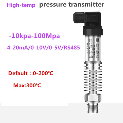 #ad 200℃ Pressure Transmitter 1.6Mpa 4 20mA 0 10V RS485 Pressure Sensor Transducer $113.00