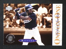 1995 Upper Deck Michael Jordan MJ One on One HITTING #3