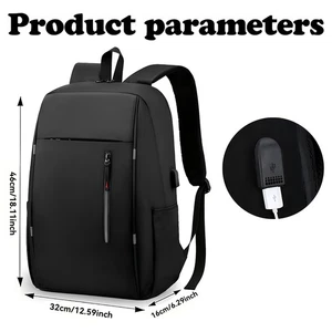 Large Anti-Theft Nylon Backpack
