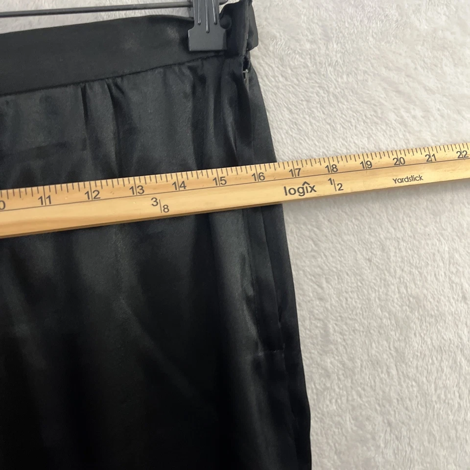 Maxi Falda Hal Ferman Por Donald Curtis Mujer Negra Sólida 14 Cremallera Larga De Colección Foto 4 de 4