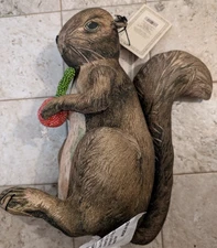 John Derian Squirrel Pillow  Beaded Animal - BRAND NEW!!