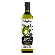 Chosen Foods 100% Pure Organic Avocado Oil, 33.8 fl oz / 1 Liter