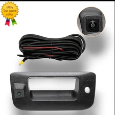 Backup Camera Tailgate Handle 2007-2014 Silverado Sierra 170° View Direct Fit 