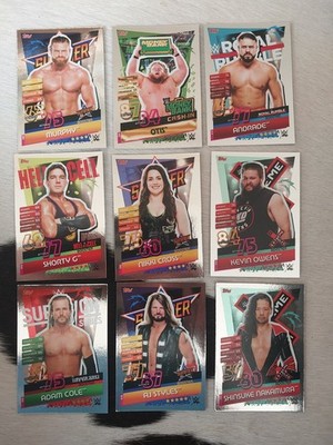 WWE Slam Attax 2020 Reloaded TCG Tag Teams Wrestling