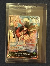 PSA Promo - One Piece Dracule Mihawk Leader Card OP14-020 SEALED