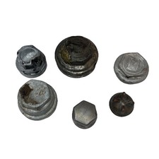 Vintage Ford Grease Hub Cap2 Mixed Lot Of 6 Random