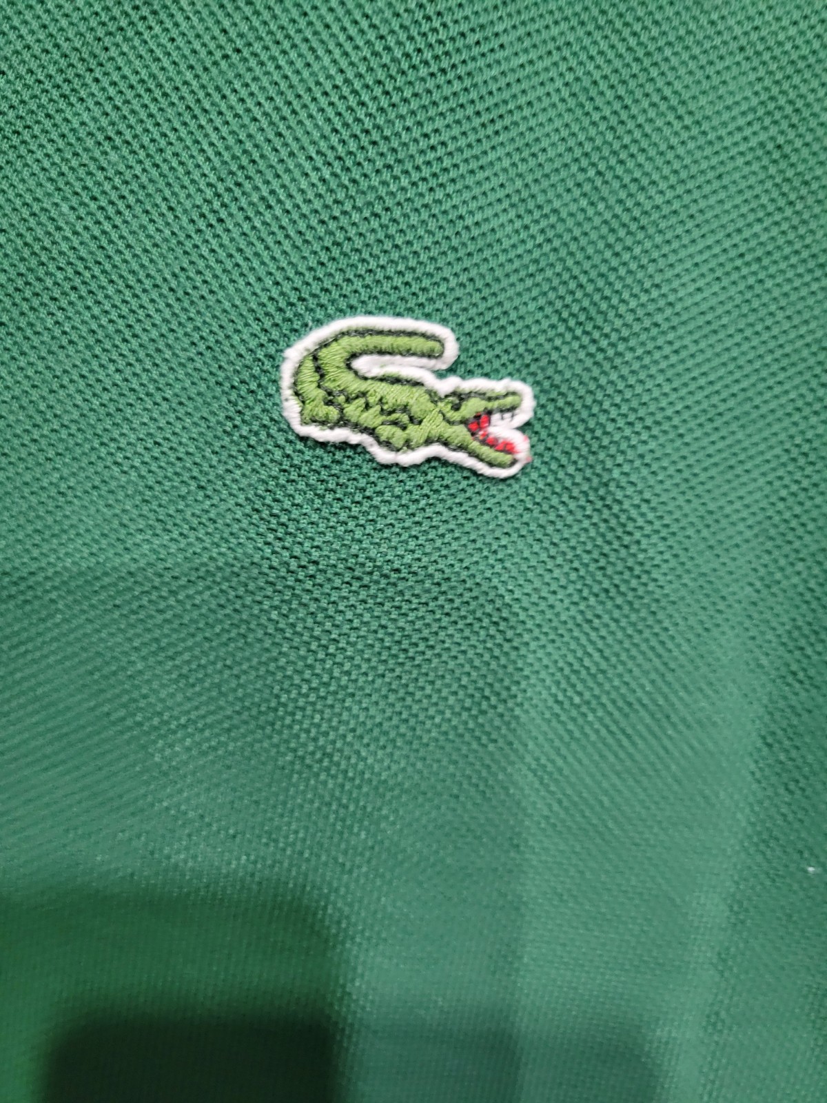 Lacoste Polo Golf  Shirt casual Size 4 Mens Medium green  thumbnail 3