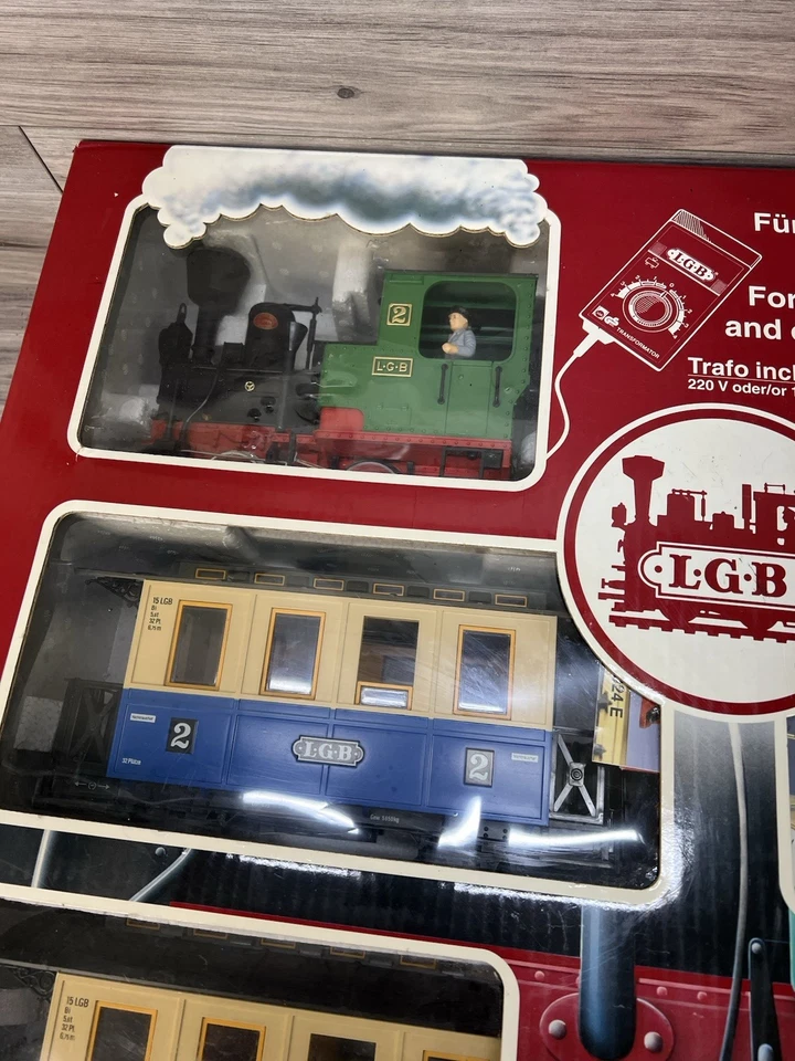 Vintage LGB Lehmann 23301 US The Big Train Set - Complete, Working, Original Box - Image 4 of 4