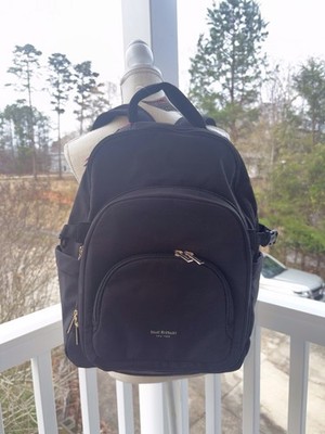 Isaac Mizrahi Backpack Cooler Laptop w/ Stanley Pocket Prêt Pour Le Voyage BLACK