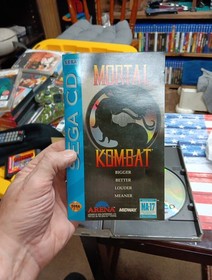 Mortal Kombat Sega cd CIB Complete /  Tested (1993)
