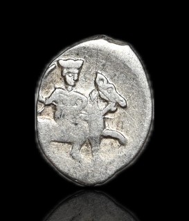 RUSSIA. Ivan IV "The Terrible" 1533 1584. Silver Denga