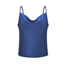 Top Shirts Strap Camisole Summer Silk Satin Tops Vest For Ladies Sexy is Tank