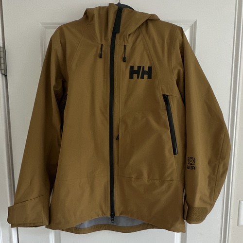 Helly Hansen ULLR women’s lynx yellow Hooded jacket S/P Relaxed Fit Pockets