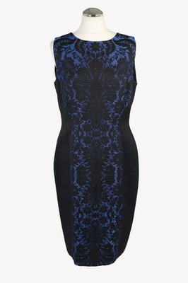 Hobbs Damen Kleid Gr. 40 (UK 14) Mehrfarbig Etuikleid Dress