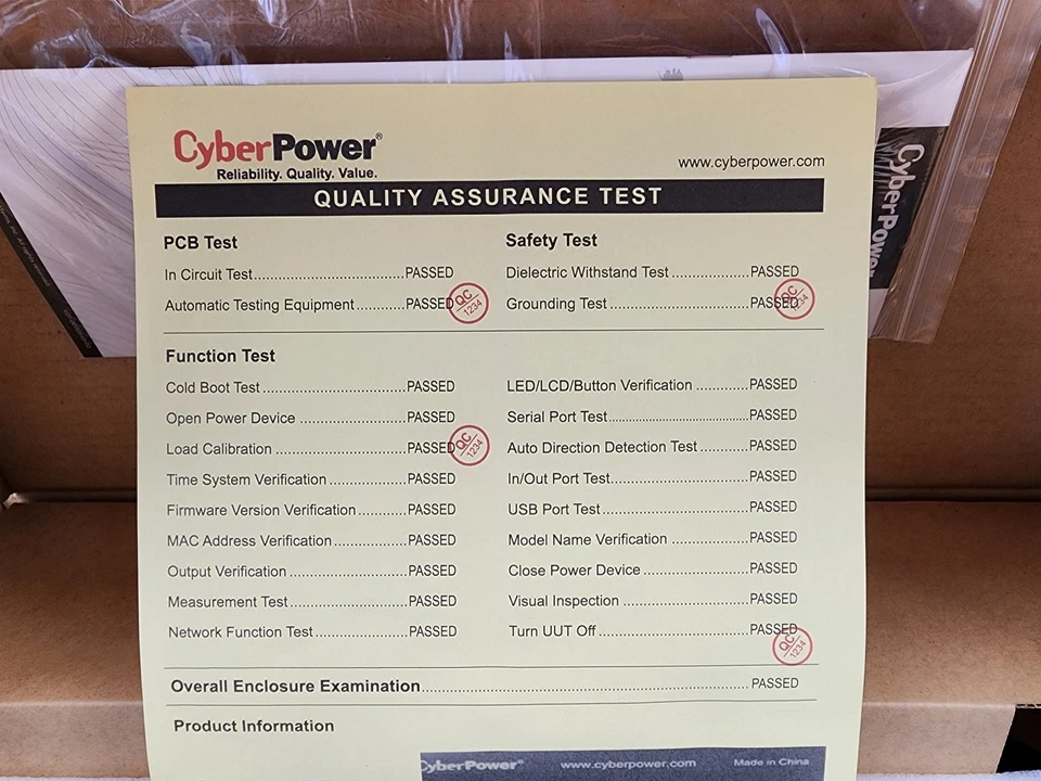 NEW CyberPower PDU41003 16 Outlet 2U Rackmount Monitored Power Distribution Unit - Image 3 of 4
