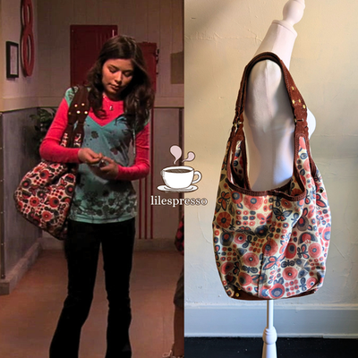 RARE 2000s y2k oversized lucky brand butterfly hobo bag ASO carly