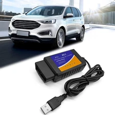 USB V1.5 Scanner OBD2 Adapter Diagnostic Cable for Multi-Brands CAN-Bus for