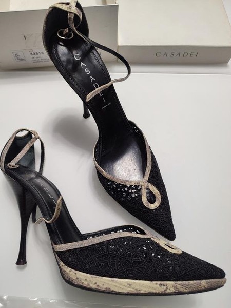 Women Casadei Heels Black 40