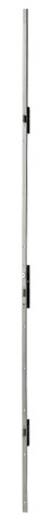 Serrure Performa axe 35 ea92 3 pênes latéraux crémone 1930x24x6 pour menuiserie alu