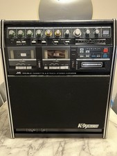 JVC K-99K U Vintage Stereo Double Cassette  8-Track Karaoke
