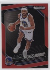 2024-25 Panini Prizm Black Red Prizm 255/299 Moses Moody #175 0xh3
