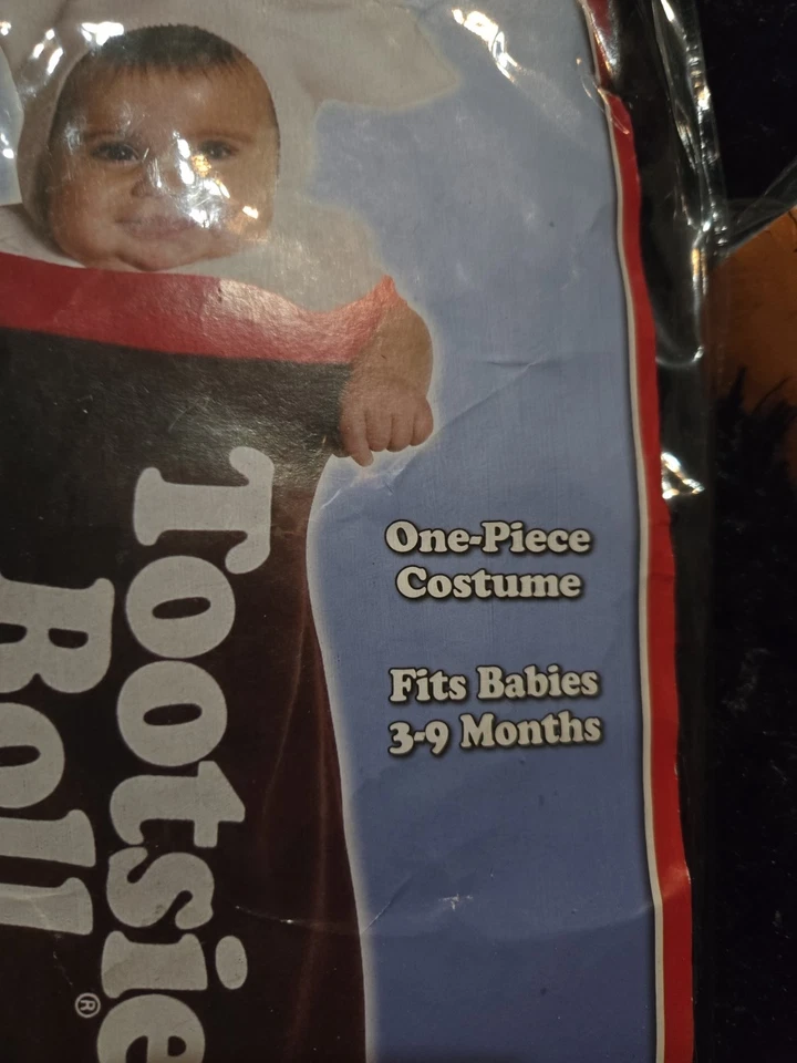 Tootsie Roll Bunting Costume Baby Tootsie Roll Halloween 3-9 Months - Image 3 of 4