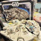 Star Wars Millennium Falcon Figure Trilogy  Vintage Collection W/ Figures Read