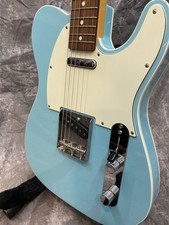 Fender MIJ Traditional 60's Telecaster Custom Alder Sonic Blue w/Soft Case