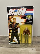 Super7 ReAction  G.I. Joe Tiger Force DUKE First Sergeant 3.75  Figure NEW