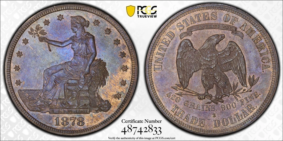 1878 Year US Trade Dollars for sale | eBay