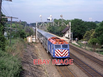 FOTO USA EISENBAHN METRA 193 - HIGHLANDS. 23. Juni 2003