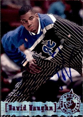 1996 Topps  TSC Draft Picks  #335 David Vaughn Auto/Signed IP