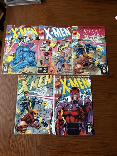 X-Men #1 A B C D E Special Collectors Edition Marvel Comics October 1991  All 5