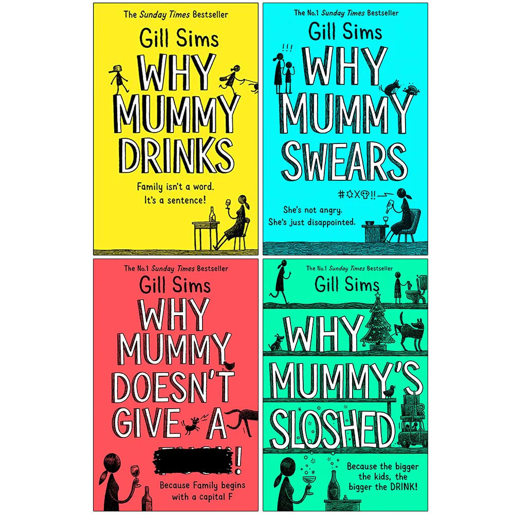 Why Mummy 4 Books Set Collection By Gill Sims | Gill Sims NEW