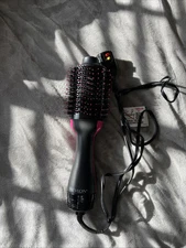Revlon Pro Collection Salon One Step Hair Dryer & Volumizer Brush Black/Pink