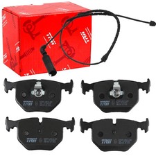 TRW BREMSBELÄGE + WARNKONTAKT HINTEN passend für BMW X5 E53 Bj. 1999 - 2006