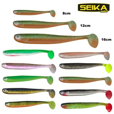FTM Seika Pro Frequency Shad - Gummiköder Zander- Hechtköder