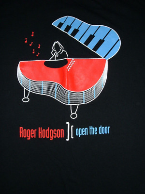 Roger Hodgson  Lead Singer Supertramp Open The Door T-shirt Sz L Album Promo