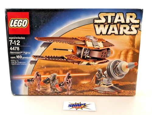 Geonosian Fighter Star Wars 2003 LEGO Star Wars #4478 Retired Classic Sealed