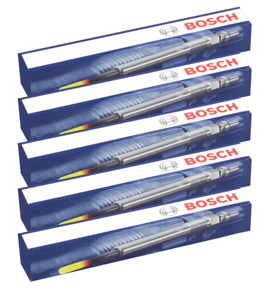 5 Bosch GlüHkerzen FüR Volvo V70 Ii Iii XC60 XC70 Ii XC90 I-image