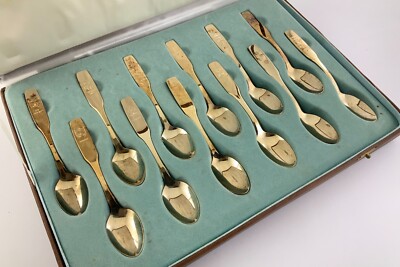 Canada Provincial Souvenir Spoons Oneida Silversmiths Centennial