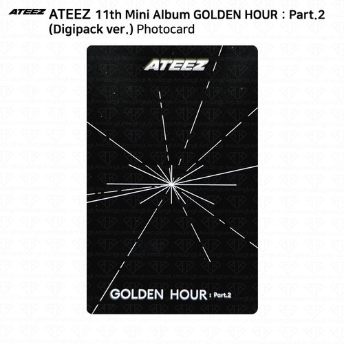 ATEEZ 11th Mini Album Golden Hour Part.2 Digipack Ver Official Photocard KPOP - 第 74/177 張圖片