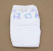 VINTAGE Baby Snoopy Peanuts Diaper size 3  NOS 90s White Puppy Dog CUTE HTF 5