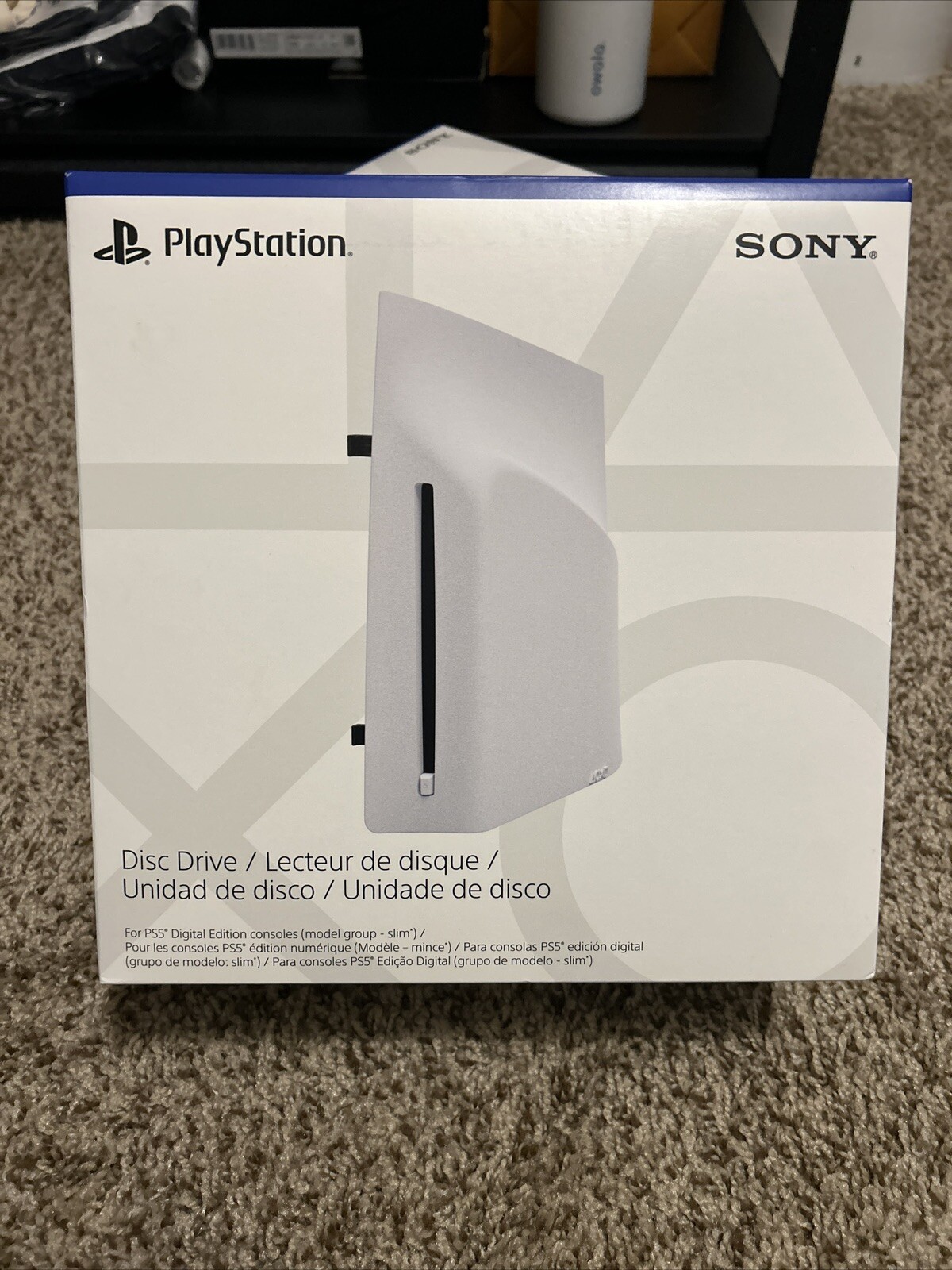 New PS5 Playstation Pro Disc Drive Digital Edition Slim In Hand