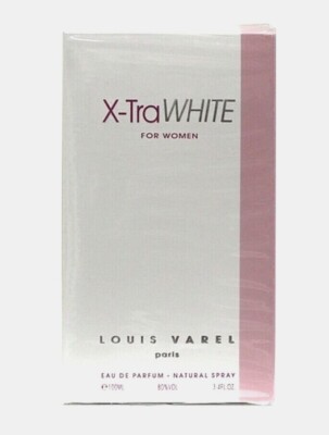 X-Tra White by Louis Varel 3.4 oz/100 ml Eau De Parfum Spray For Women Brand New